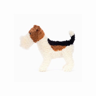 Jellycat Hector Fox Terrier Dog USA | 27501HVPW